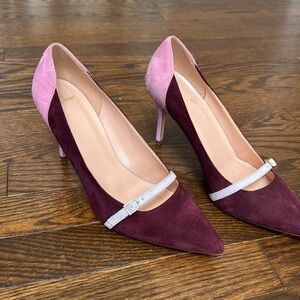 J Crew Suede Heels